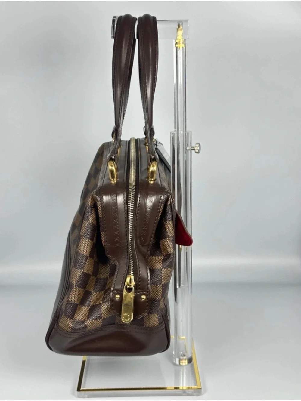 Louis Vuitton Damier Ebene Knightsbridge Top Handle Handbag